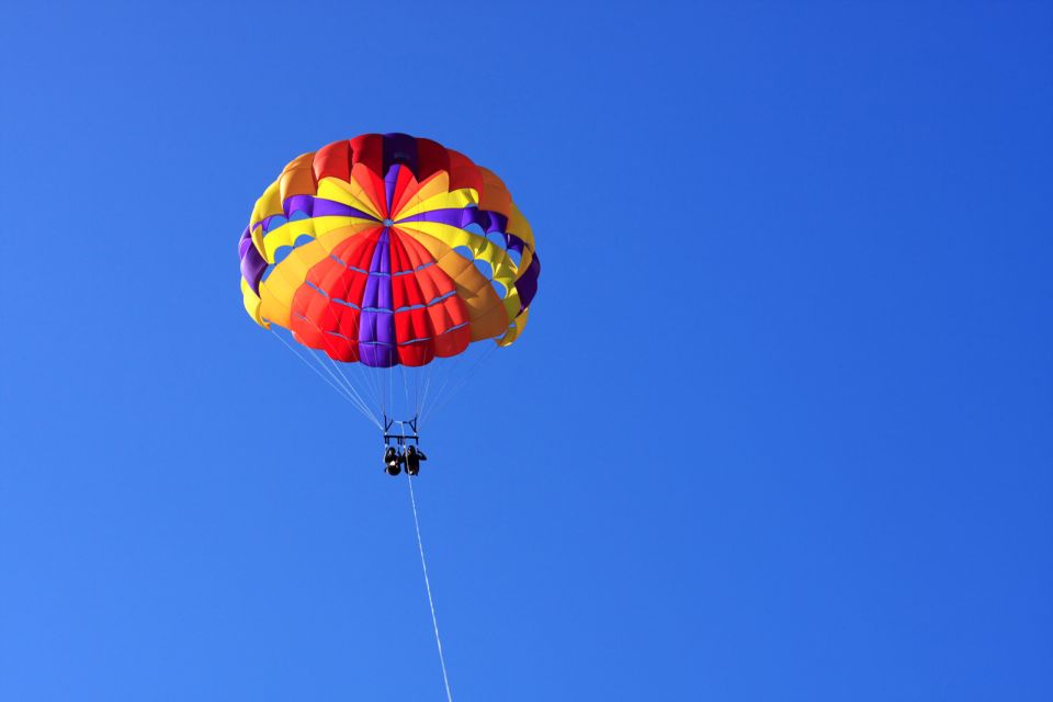 Hurghada: Parasailing Adventure on the Red Sea - The real flight time: what “up to five minutes” means for value