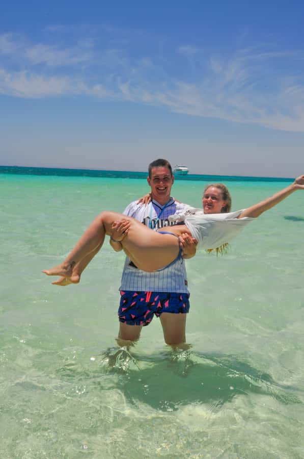 Hurghada: Private Luxury Speedboat W Snorkelling & Fruits - Orange Bay: one hour to swim and reset