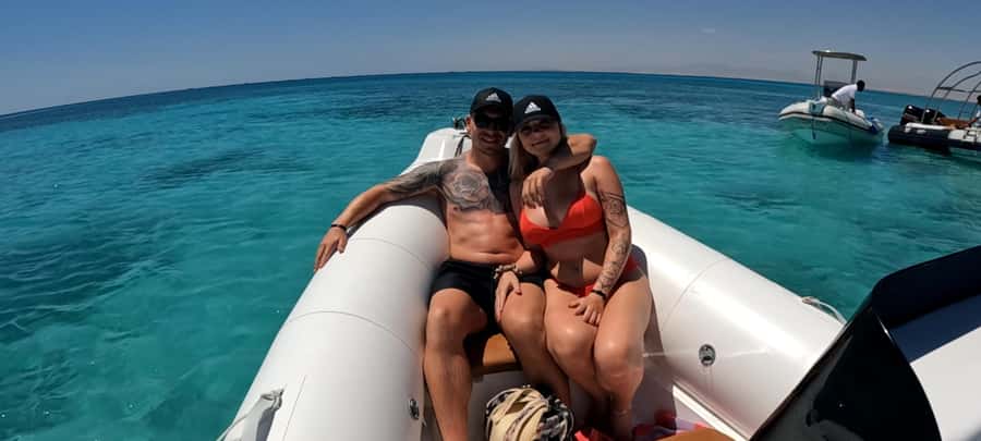 Hurghada: Private Speedboat to Dolphin House with Pickup - Juzur Abū Minqār (Abu Minqar Island): A Short Shore Break