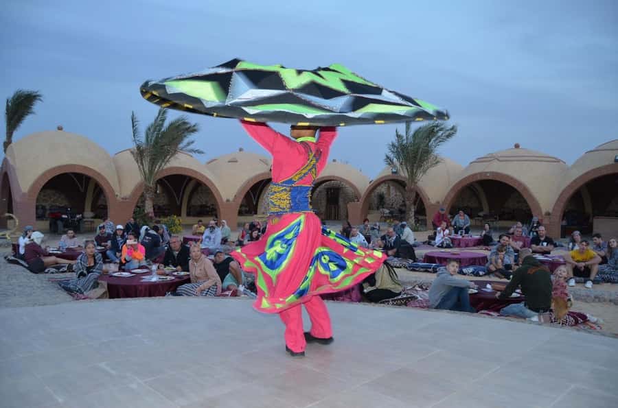 Hurghada: Quad and Buggy Safari with Dinner and Show - Sunset Rooftop Stop and Desert Gear That Actually Helps