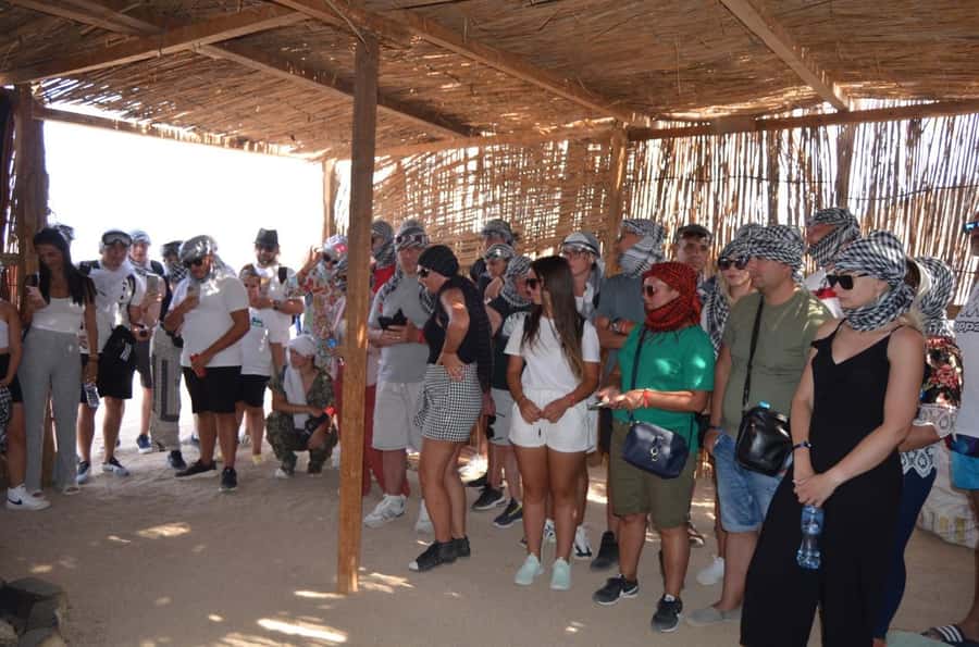 Hurghada: Quad Bike and Camel Ride with Dinner and Show - Bedouin Village Stop: Tea, Bread-Making, and a Taste of Everyday Life