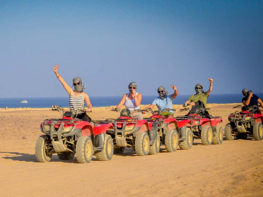 Hurghada: Quad Bike, Camel, Show, Dinner, & Stargazing Trip - Getting there smoothly: pickup times and where transfers can take longer