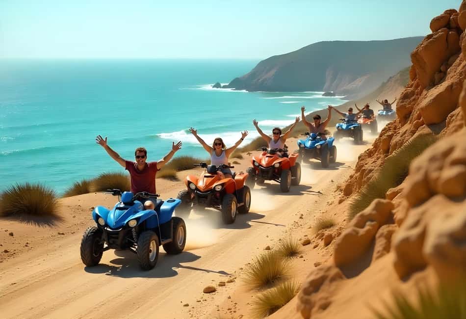 Hurghada: Sea and Mountains Quad or Buggy Family Tour - Quad biking through the desert: dunes, dunes, and more dunes