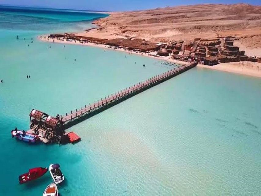 Hurghada : Shared Full-Day Tour to Orange Bay Island - The boat routine: lunch and hot drinks keep the day comfortable