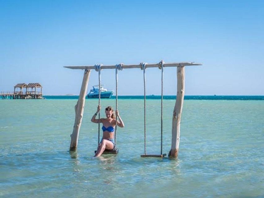 Hurghada : Shared Full-Day Tour to Orange Bay Island - The full-day pacing: fun, but plan for a long outing