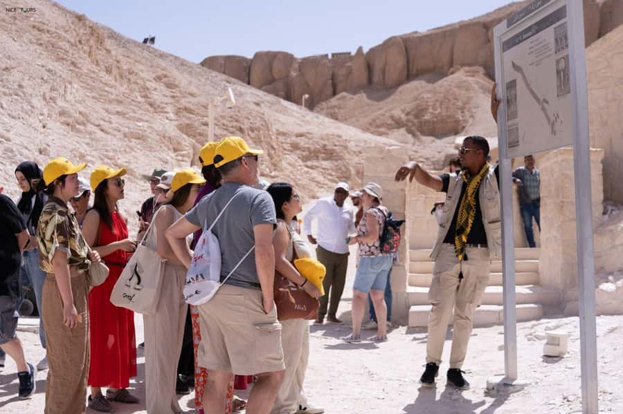 Hurghada: Small-Group Luxor Highlights & Tut Tomb Day Tour - Temple of Hatshepsut: seeing the female ruler’s monument