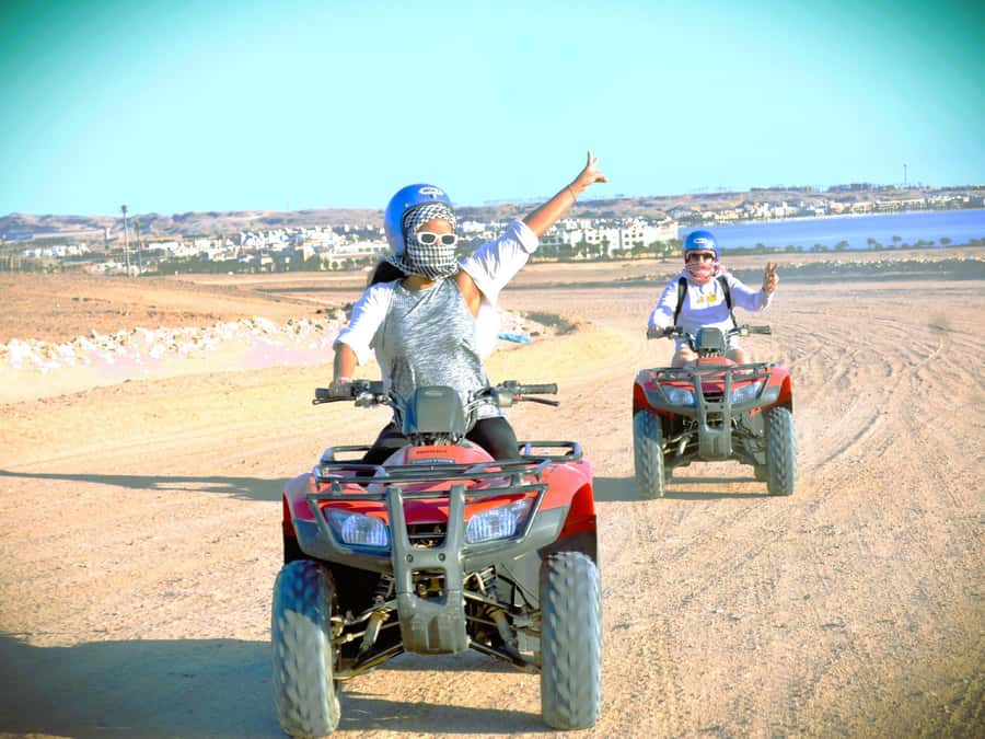 Hurghada: Sunrise Quad Bike, Camel and Oriental Breakfast - The “not a race” part: briefing, test ride, and how control works