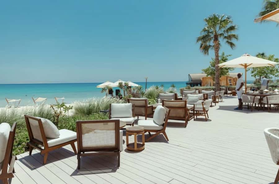 Hurghada: Tawila El Gouna Luxury Island Day Use and Snorkel - Sea Yoga by the ocean: a calm reset between sun and sea