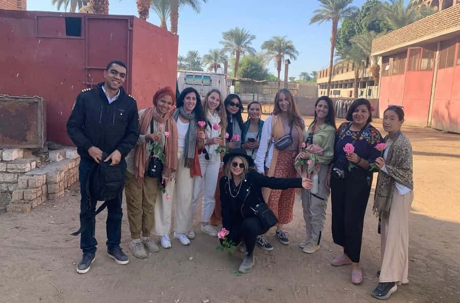 Luxor: Farm Tour 30 Hectares(Breakfast With Arabian Horses) - Arriving at Al-Habib Farm: An Organic Setup With Shade and Fruit Trees