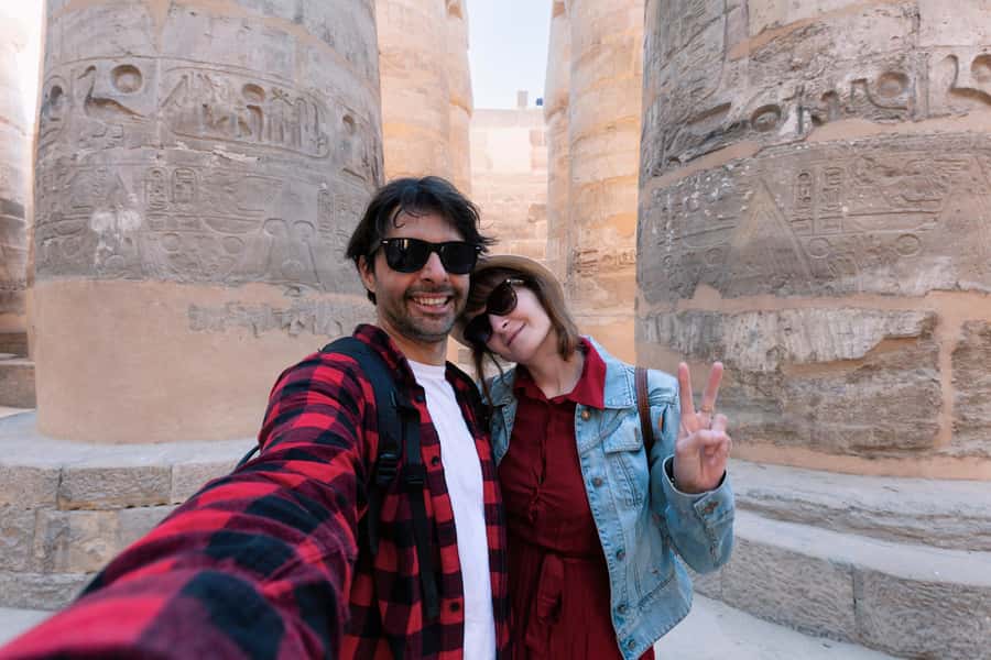 Luxor: Karnak Temple and Luxor Temple Tour with Lunch - Karnak Temple: the column forest, the Triad, and where to look first