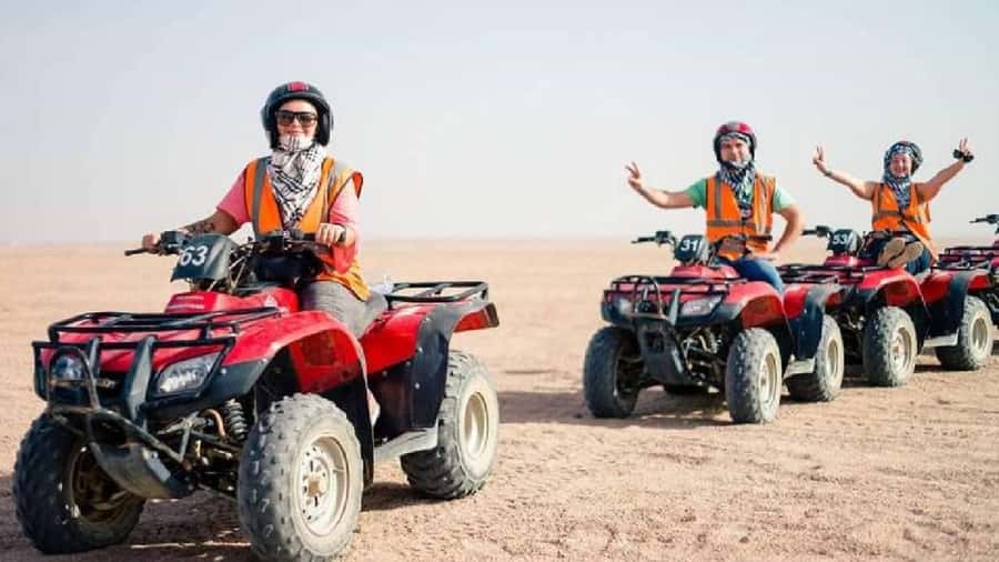 Luxor: Luxor West Bank Quad Bike Adventure in the Desert - Wadi Ziad and West Bank Mountains at sunset: why the timing matters