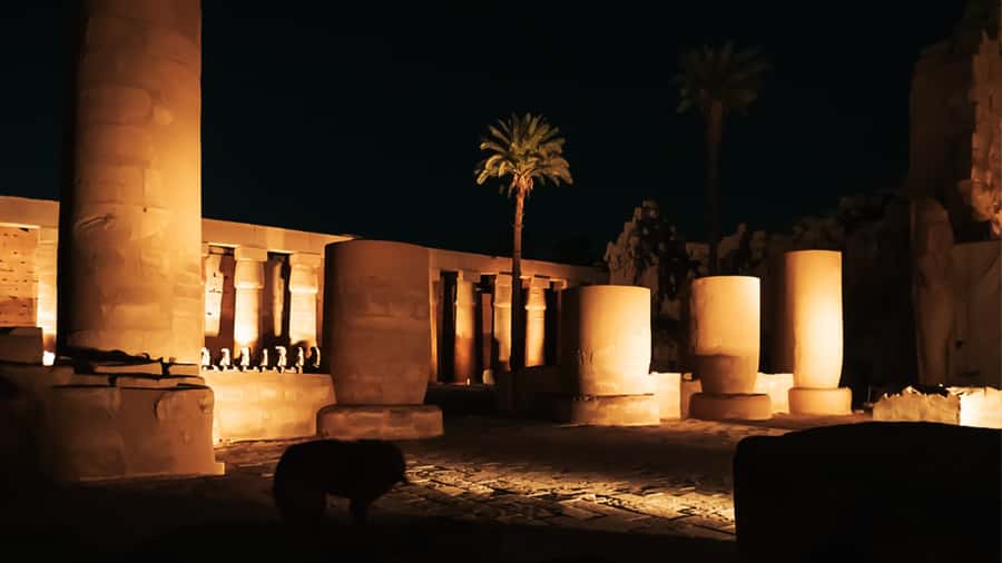 Luxor: Valley of Kings, Hatshepsut & Karnak Light Show Tour - Karnak at night: making the Sound and Light Show work for you