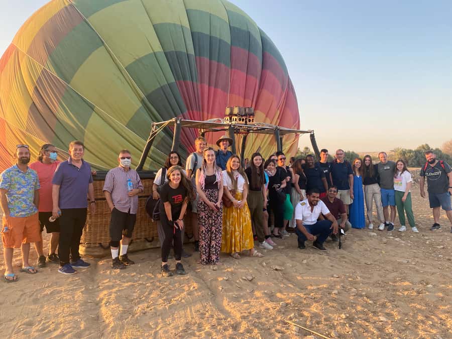 Luxor: West Bank Hot Air Balloon Ride with Hotel Pickup - Inflation, Briefing, and Watching the Crew Work