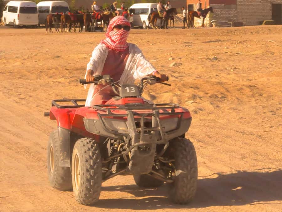 Makadi Bay: Mega Tour Jeep, ATV, Buggy, Camel, Dinner & Show - Makadi Bay Mega Tour: the point is variety, not just speed