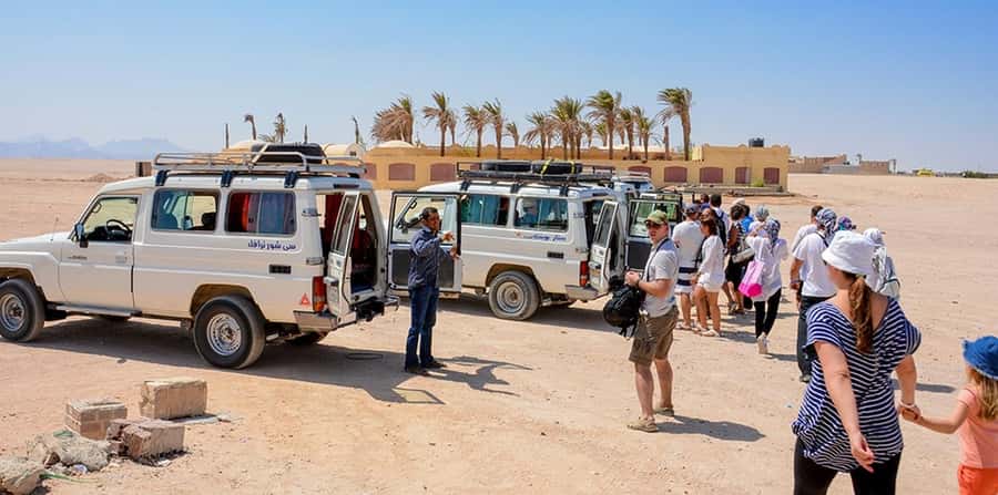 Makadi Bay: Mega Tour Jeep, ATV, Buggy, Camel, Dinner & Show - Dinner and the Sahara Park show: traditional dancing you can actually watch