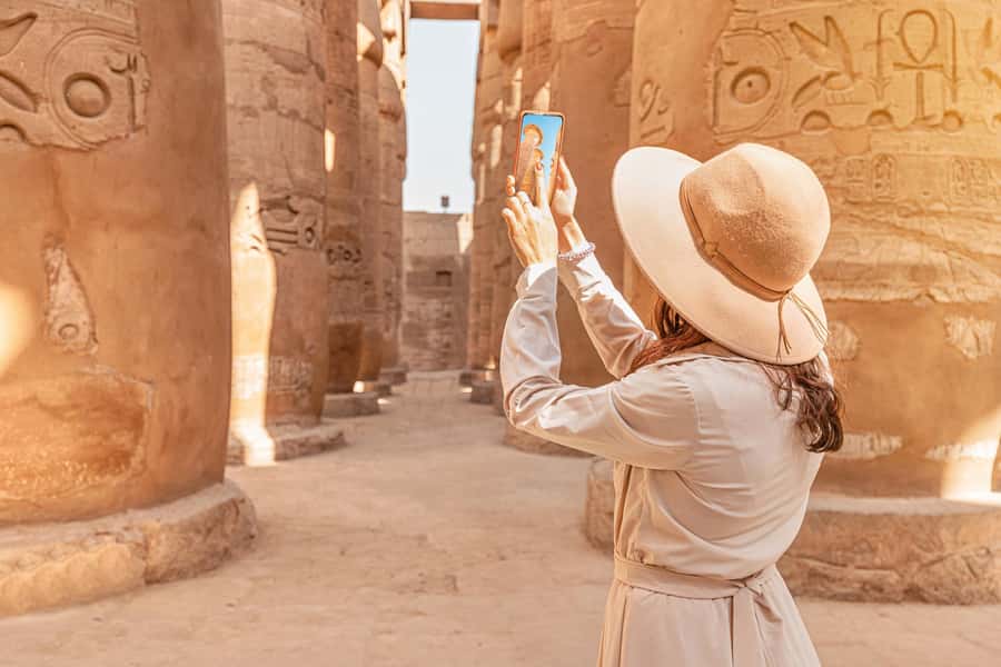 Marsa Alam : Over Day Tour to Luxor & Balloon Ride & Felucca - Camel ride through villages: where the tour touches daily life