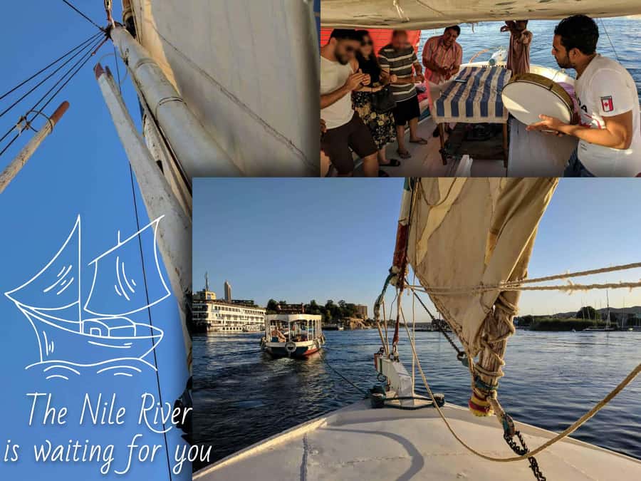 Private Felucca Ride on the Nile River - Guides You Can Count On: Mohammed, Salma, Amal, Fero, and More