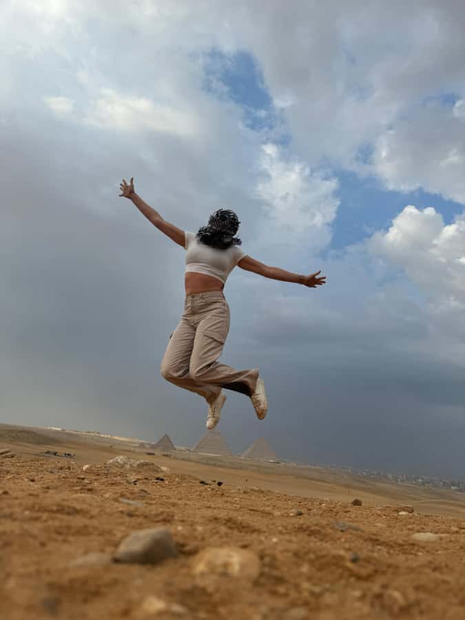 Pyramids Quad Biking Adventure - Golden Pyramids at Sunset: The Moment You Actually Came For