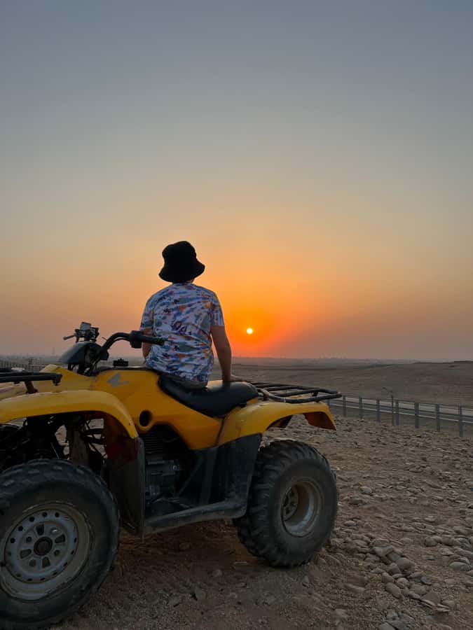Pyramids Quad Biking Adventure - Pickup, Drop-Off, and Communication That Can Save Your Evening