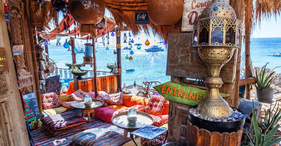 Sharm El-Sheikh: Cafe & restaurant - Farsha or New Panorama - New Panorama Sharm Cafe: VIP Drinks and Stage Shows