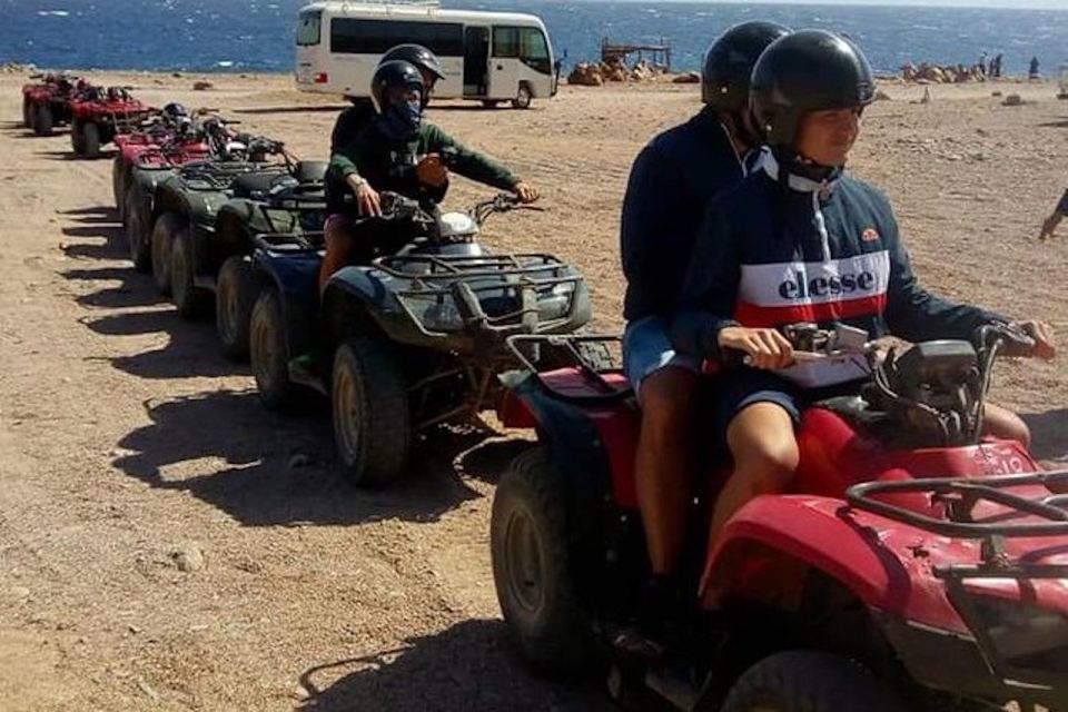 Sharm El-Sheikh: Parasailing, Camel Ride, Dive & Quad Bike - Quad Bike Safari and Camel Ride: Desert Fun With a Big Personality