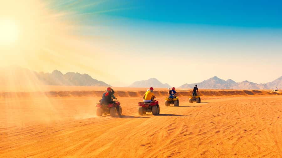 Sharm El Sheikh: Quad Biking trip with Authentic Bedouin Tea - Quick Highlights