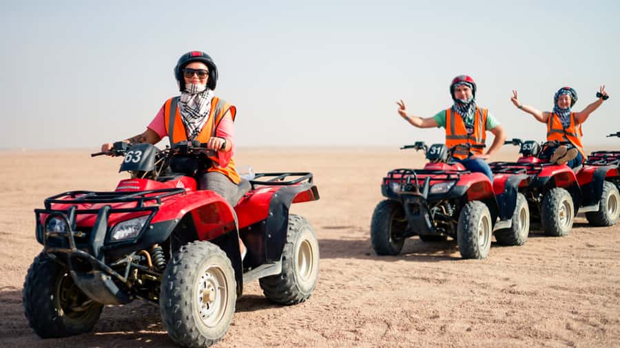 Sharm El Sheikh: Quad Biking trip with Authentic Bedouin Tea - Echo Temple and On-the-Way Stops: Fun Pauses vs. Extra Waiting