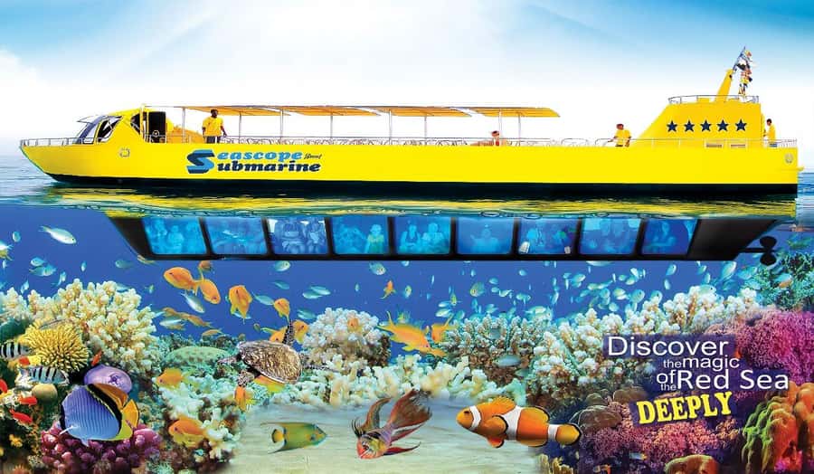 Sharm El-Sheikh: Seascope Submarine boat cruise with pickup - Seascope Submarine in Sharm: The 90-Minute Reality