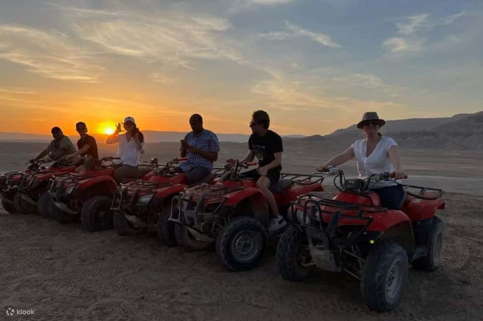Sharm ElSheikh: ATV Quad & Buggy Adventure Sunrise or Sunset - Dinner, scarves, and what the evening add-ons usually bring