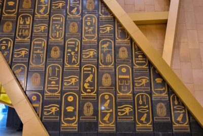 The Grand Egyptian Museum Tour by A Storyteller - Exterior gardens and the Grand Hall: where you get oriented